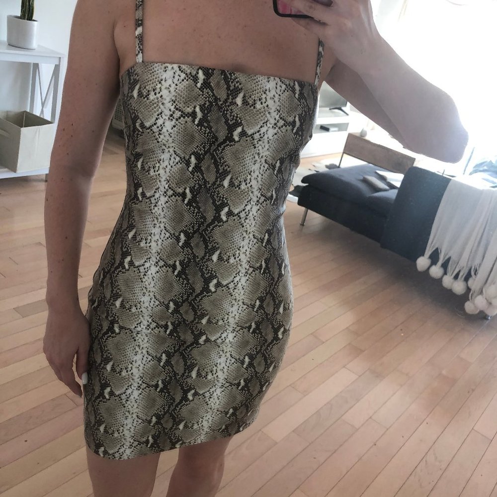 Snakeskin Dress